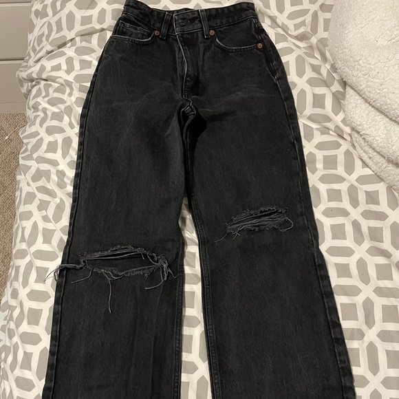 Zara high rise wide leg jeans - Picture 2 of 3